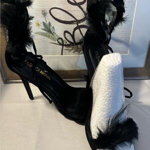 Fashion Nova Black  Women's Heels